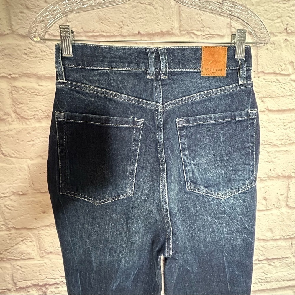 We The Free Dark Wash High Rise Skinny Jeans - Picture 10 of 16